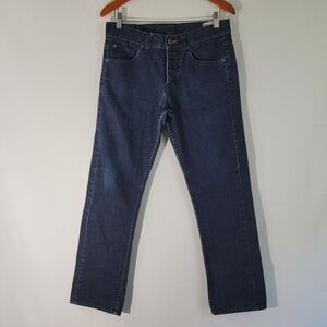 DC Straight Resin II Men's Jeans Sz 32X32 Medium Wash Button Fly Skateboard